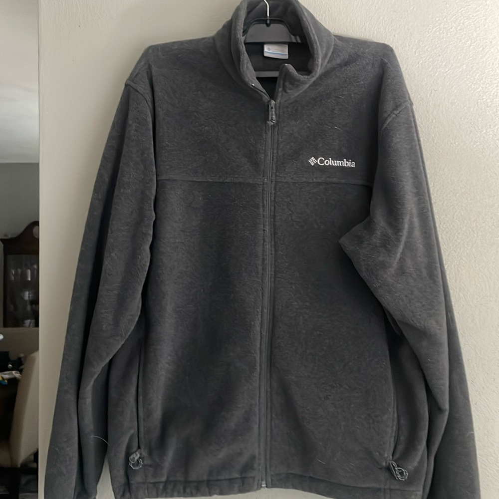Fleece Columbia Zip up Jacket